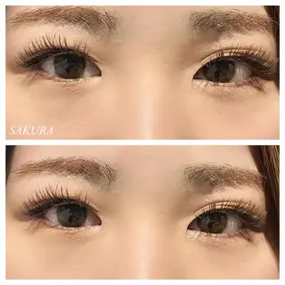 マツエク・マツパ EYE405 SAKURAのマツエク・マツパデザイン
