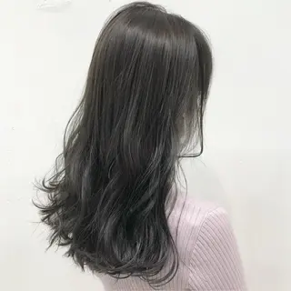 ロング カラー 💖ブリーチなし透明 感💖ASAHIのヘアスタイル