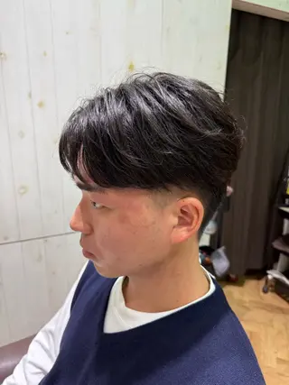 ショート メンズ 溝口 槙里也のヘアスタイル