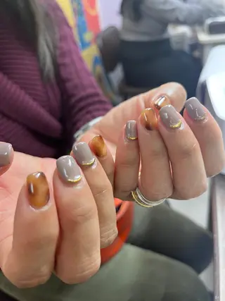 ネイル niconail 🧣ayu 📍烏山のネイルデザイン