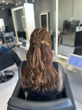 ヘアアレンジ 森下 ゆきなのヘアスタイル