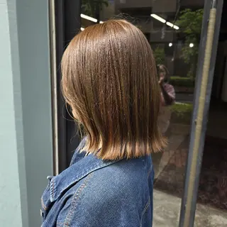 ショート カラー ハヤシ マユ ✂ 府中美容室のヘアスタイル