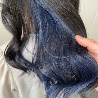 セミロング カラー シールエクステ✨️韓 国羽エクステ🪽和希のヘアスタイル