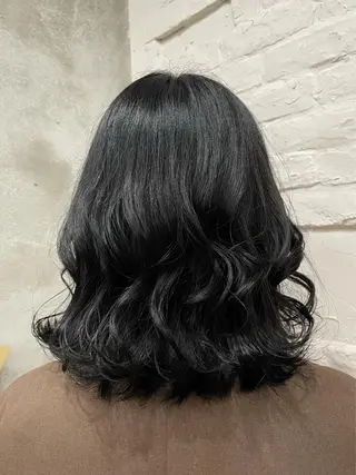 ミディアム カラー 【ピンク/韓国ヘア/ ヘアセット】亜海のヘアスタイル