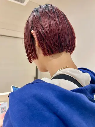 ショート カラー 🌿ショート🌿 パーマ🌿淳平のヘアスタイル