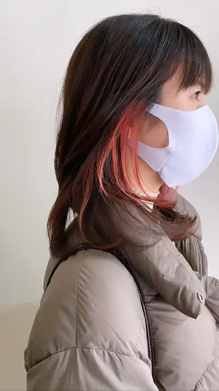 ミディアム カラー LOVESTOIKE 堂本のヘアスタイル