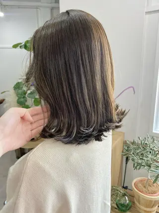 ミディアム カラー ヘアアレンジ ひなの .のその他イメージ