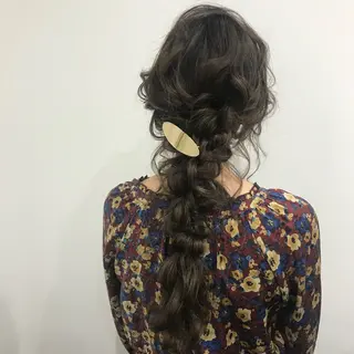 ロング risa/恵比寿/ ヘアセットのヘアスタイル
