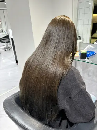 ロング カラー 表参道♡暗髪♡ 艶カラー♡アユミのヘアスタイル