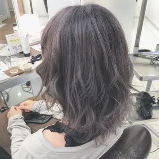 ミディアム カラー シールエクステ✨️韓 国羽エクステ🪽和希のヘアスタイル