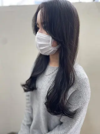 ロング ケアカラー特化 美容師店長佐藤のヘアスタイル