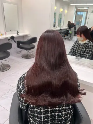 ロング カラー 💖札幌カラー 指名No.1💖玲奈のヘアスタイル