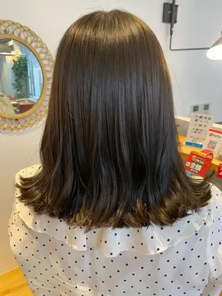 セミロング カラー 🌼ハイライト透明感 🌼maiのヘアスタイル