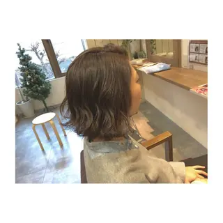 ミディアム カラー Topstylist HARUのヘアスタイル