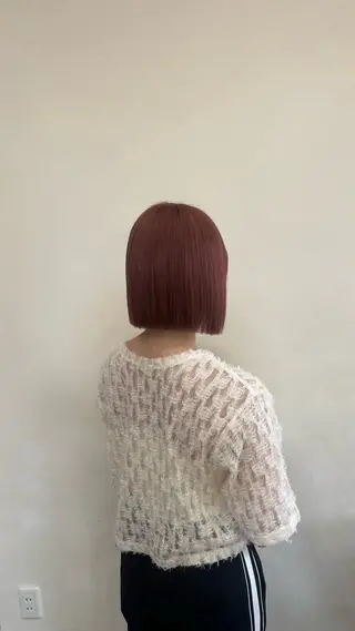 ショート ルプラボウ/中村潤菜 /ボブヘアのヘアスタイル