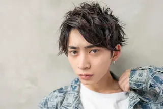 セミロング パーマ メンズ 💈圧倒的メンズ特化 DAITO💈のヘアスタイル