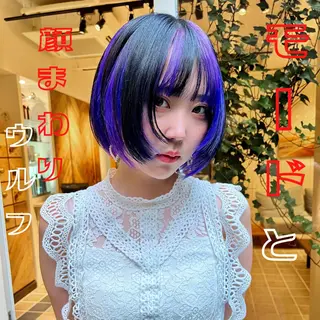 ショート 【ロングウルフカット 姫カット】伊藤裕哉のヘアスタイル
