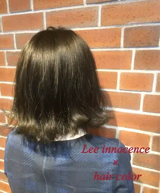 ショート ミディアム カラー カラー/髪質改善スペ シャリスト宮本 伸一のヘアスタイル