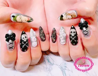 ネイル CROWN プライベートサロンのネイルデザイン