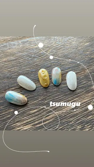 ネイル つむぐ サロンのネイルデザイン