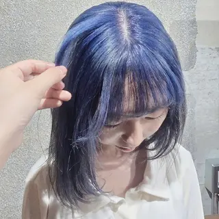 カラー 艶髪縮毛矯正×透明感 カラー◎mikuのヘアスタイル