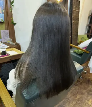 ロング カラー story 増田 わかなのヘアスタイル
