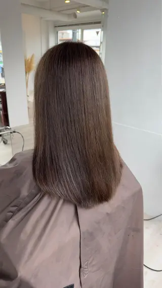 ロング カラー テラモト カズヨシのヘアスタイル