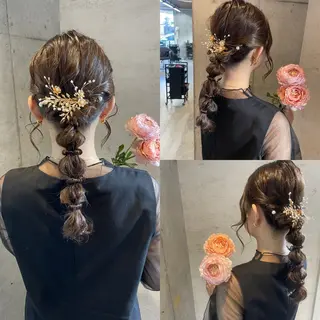 ヘアアレンジ 美髪× ヘアセット✨Araiのヘアスタイル