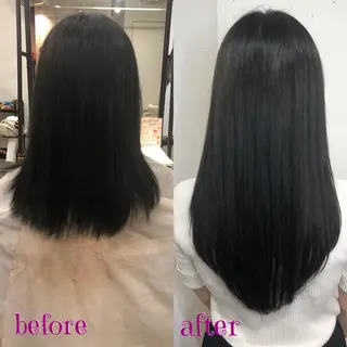 ロング カラー パーマ ヘアアレンジ 八巻 晴香のヘアスタイル