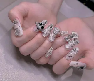 ネイル 長さだし専門店 M2　rikaのネイルデザイン