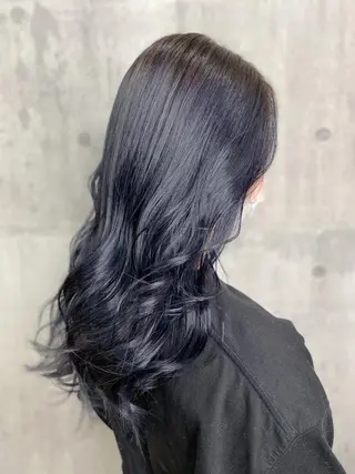 セミロング カラー 【透明感、艶髪】西村 有司のヘアスタイル