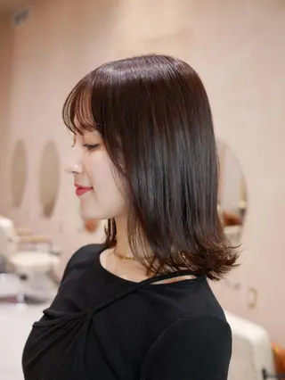 ミディアム 髪質改善/艶髪特化 /透明感✨️こうめいのヘアスタイル