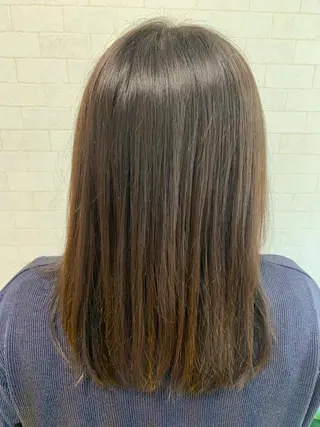 ミディアム カラー 中本 愛理のヘアスタイル