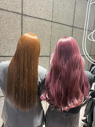 ロング カラー 🦋sana🦋 似合わせカット✁のヘアスタイル