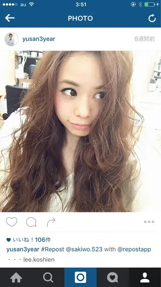 ロング カラー _WHITE高槻店 yusukeのヘアスタイル