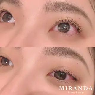 マツエク・マツパ アイブロウ MIRANDA beautyのマツエク・マツパデザイン