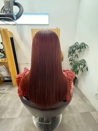 ロング レナ/原宿/レイヤー ダブルカラーのヘアスタイル