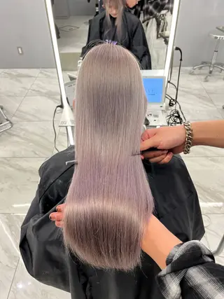 ロング カラー 新宿/レイヤーカット 西澤 ジュンヤのヘアスタイル