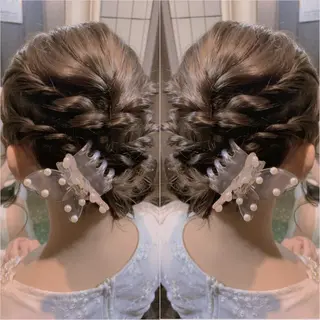 ショート ヘアアレンジ 韓国hair🦋 Nanaのヘアスタイル