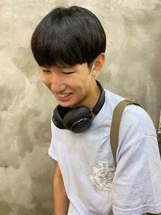 メンズ 志賀 あずみのヘアスタイル