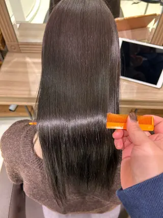 ロング 華澄🌸カラーモデル 縮毛モデル募集中🌸のヘアスタイル