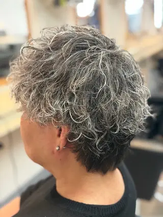 パーマ メンズ メンズ特化/パーマ/ フェードWATARUのヘアスタイル