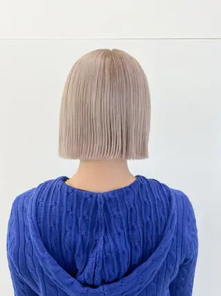 ミディアム カラー つくばUtooe's 副店長　寺沢颯のヘアスタイル