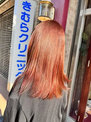 セミロング カラー 縮毛/髪質改善 上野颯太のヘアスタイル