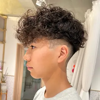 パーマ メンズ メンズ指名no'1 佐藤　亘のヘアスタイル