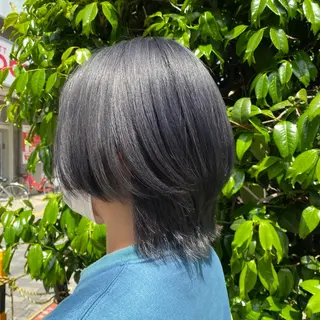 ショート カラー マンツーマン女性 美容師 奏のヘアスタイル
