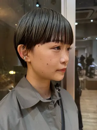 ショート ボブ/ショート 吉田竣のヘアスタイル