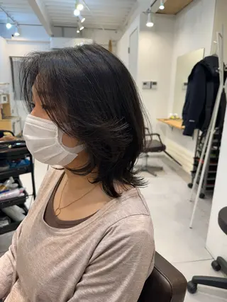 ミディアム 似合う髪型が 分からない方へのヘアスタイル