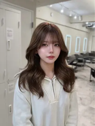 ロング シオン /カットモデル募集中のヘアスタイル