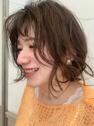 ショート カラー にった みずきのヘアスタイル